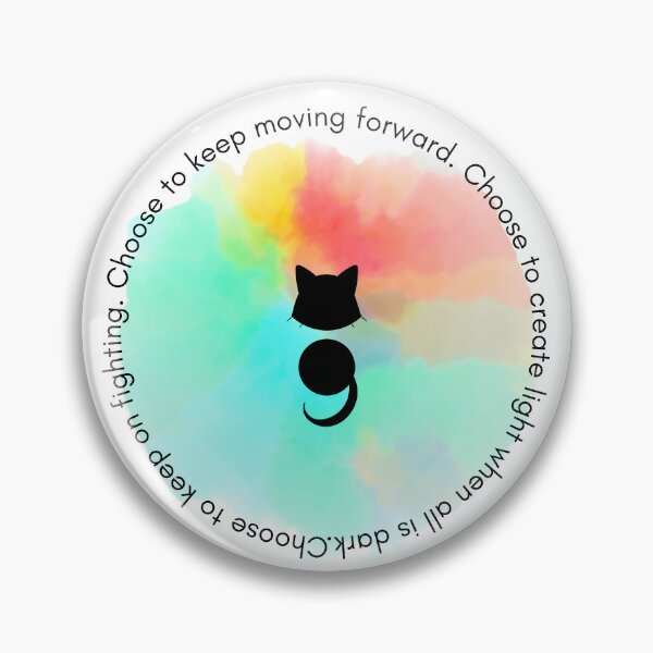 Item preview, Semicolon Cat (Choose. B) designed and sold by SimplyMe-Plus.