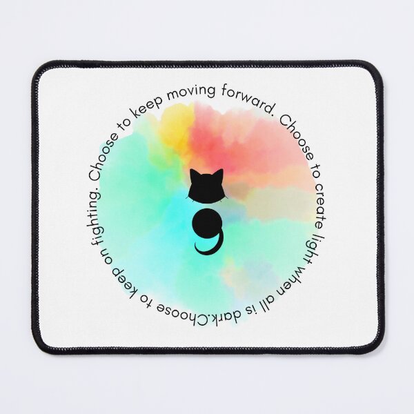 Item preview, Semicolon Cat (Choose. B) designed and sold by SimplyMe-Plus.
