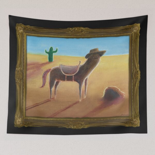 Item preview, Hoers Cowpoke Painting (Horse) designed and sold by Murvyn.
