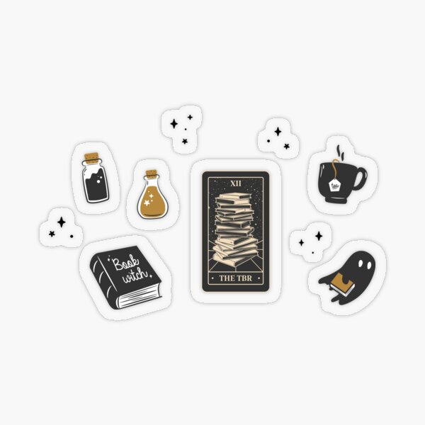 The TBR magic set Transparent Sticker