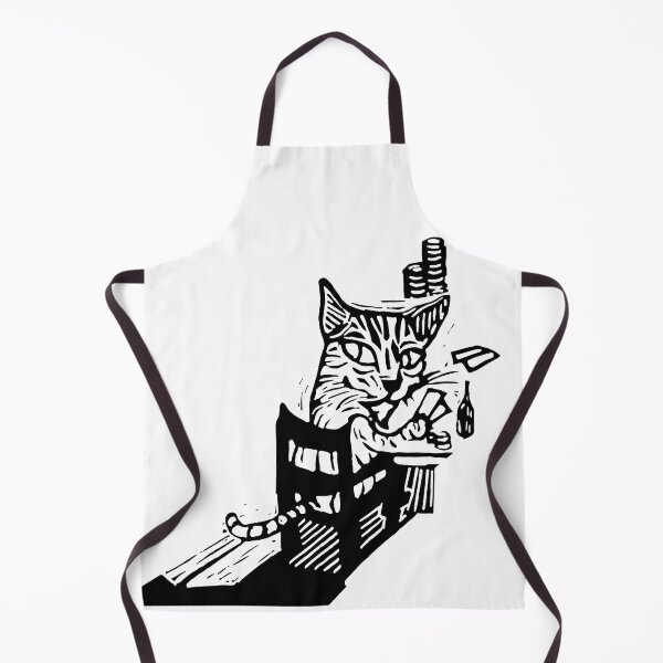 Item preview, Smiley Poker Cat (white background) designed and sold by DimensionalPit.