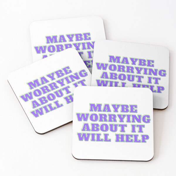 Item preview, Maybe worrying about it will help  designed and sold by GamersLands.