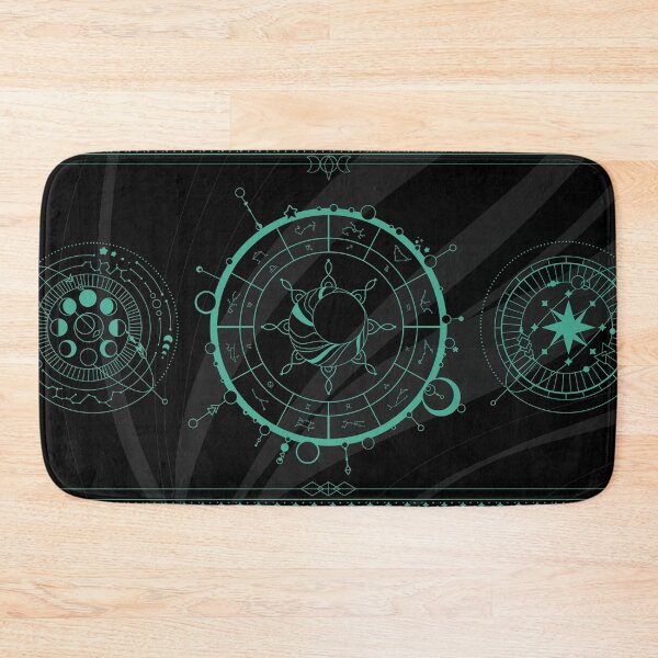 Item preview, Asterism Black Teal designed and sold by Whispurrwoods.