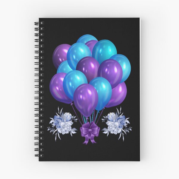 Item preview, Blue balloon flower  designed and sold by The Love Quill.