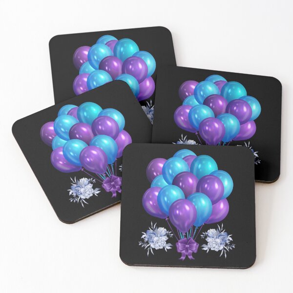 Item preview, Blue balloon flower  designed and sold by The Love Quill.