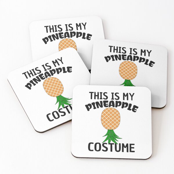 Item preview, This Is My Pineapple Costume Upside Down Pineapple Funny Halloween designed and sold by SharpThreadZ.