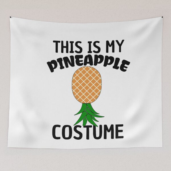 Item preview, This Is My Pineapple Costume Upside Down Pineapple Funny Halloween designed and sold by SharpThreadZ.