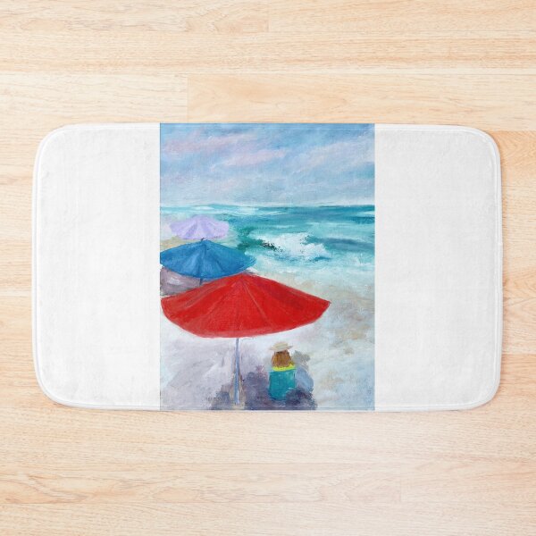 Item preview, An Umbrella Day at the Beach  designed and sold by TrishGoberArt.