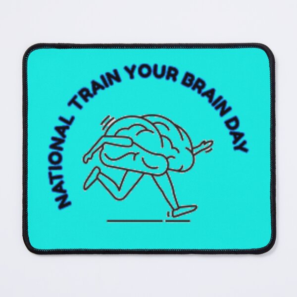 Item preview, National Train Your Brain Day designed and sold by vaske-bros.