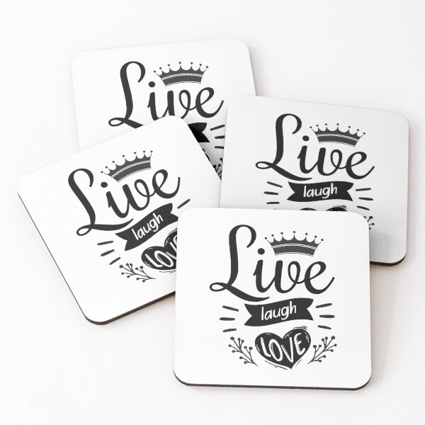 Item preview, Live Laugh Love Quote designed and sold by BlueZenStudio.