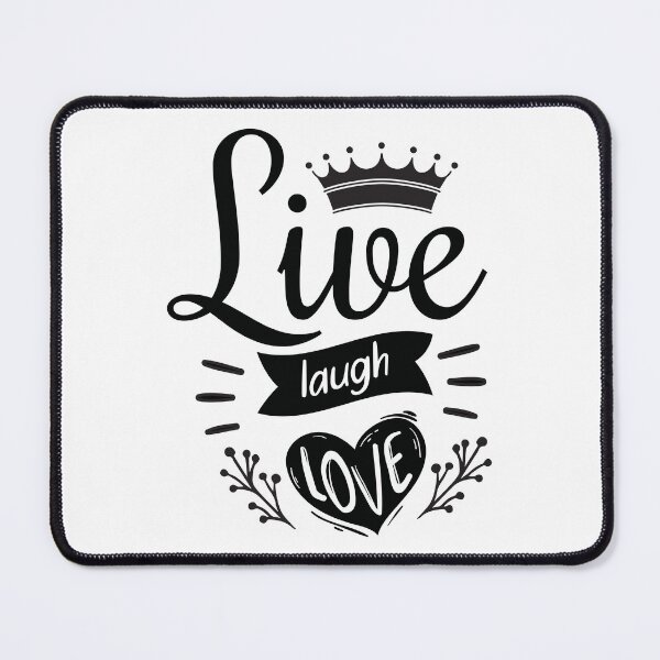 Item preview, Live Laugh Love Quote designed and sold by BlueZenStudio.