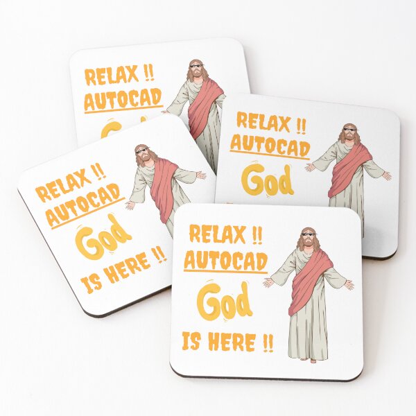 Item preview, AUTOCAD EXPERT IS HERE, SO RELAX !! AUTOCAD PRO IS HERE. JESUS OF AUTOCAD LOL designed and sold by MorbenTrend.