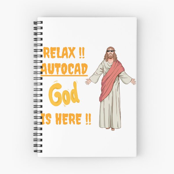 Item preview, AUTOCAD EXPERT IS HERE, SO RELAX !! AUTOCAD PRO IS HERE. JESUS OF AUTOCAD LOL designed and sold by MorbenTrend.