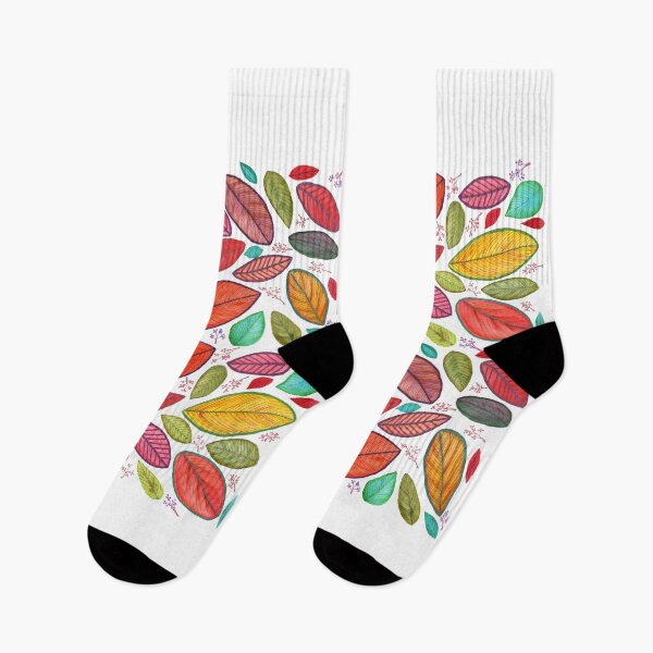 Item preview, coloridas hojas caprichosas designed and sold by MariCrisArtShop.