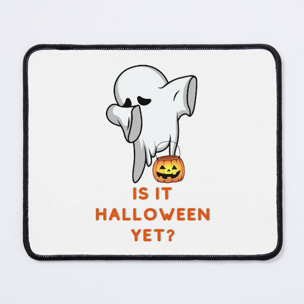 Item preview, Is It Halloween Yet | Trick or Treat | Colorful Cute Ghost Dabbing Cartoon Design designed and sold by WBP Mart.