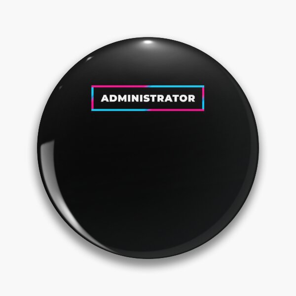 Item preview, Administrator retro gradient frame designed and sold by SVPOD.