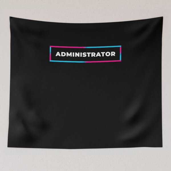 Item preview, Administrator retro gradient frame designed and sold by SVPOD.
