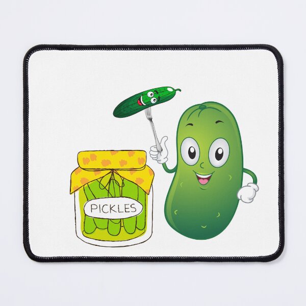 Item preview, pickle eating pickle designed and sold by nisscreations.
