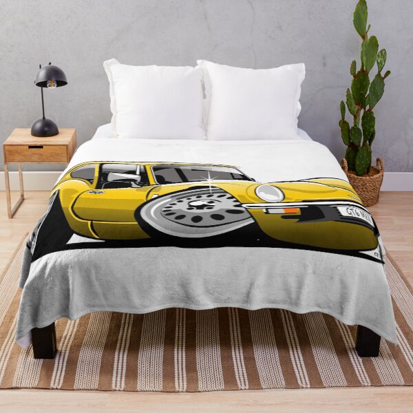 Item preview, Triumph GT6 mk 3 caricature yellow designed and sold by car2oonz.