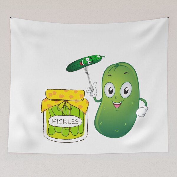 Item preview, pickle eating pickle designed and sold by nisscreations.