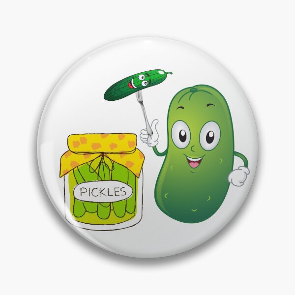 Item preview, pickle eating pickle designed and sold by nisscreations.