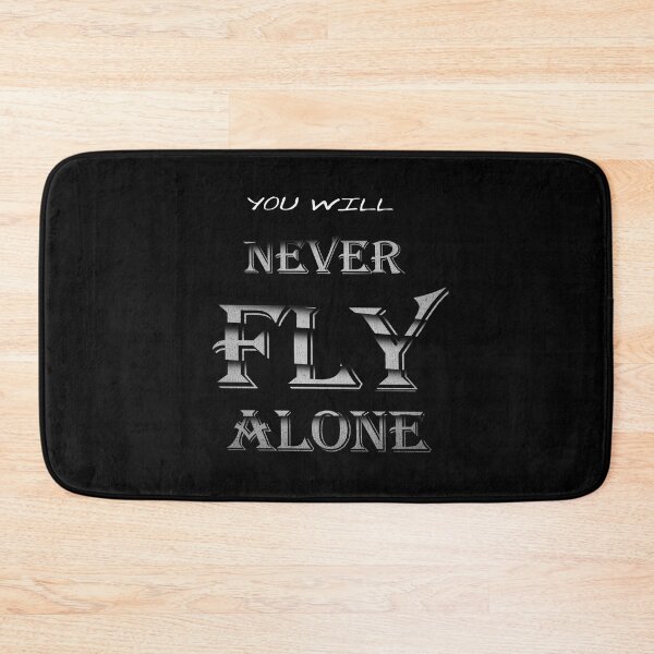 Item preview, you will never fly alone designed and sold by GoldRoad.