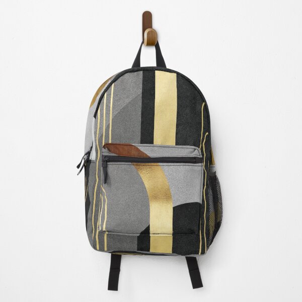 Artikelvorschau, Mid Century Arches in Schwarz und Gold entworfen und verkauft von UrbanEpiphany.