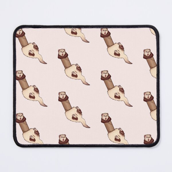 Item preview, Ferret in a cardboard tube designed and sold by ClarissaNGKai.