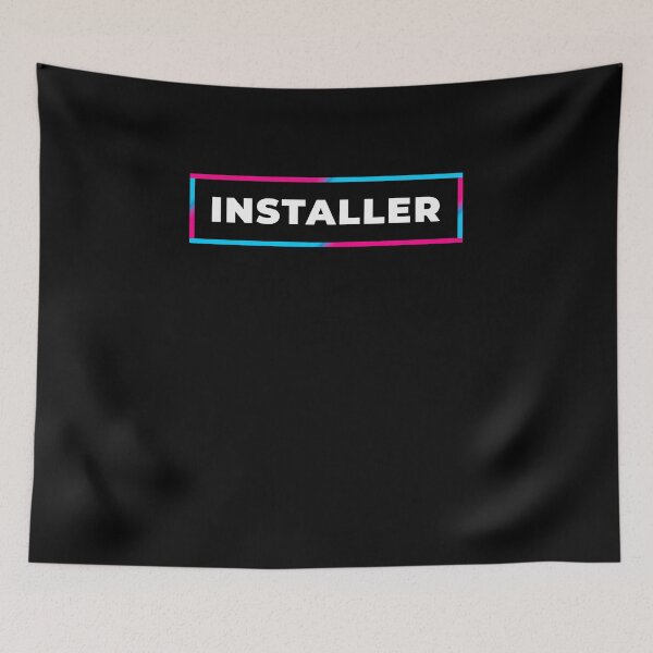 Item preview, installer retro gradient frame designed and sold by SVPOD.