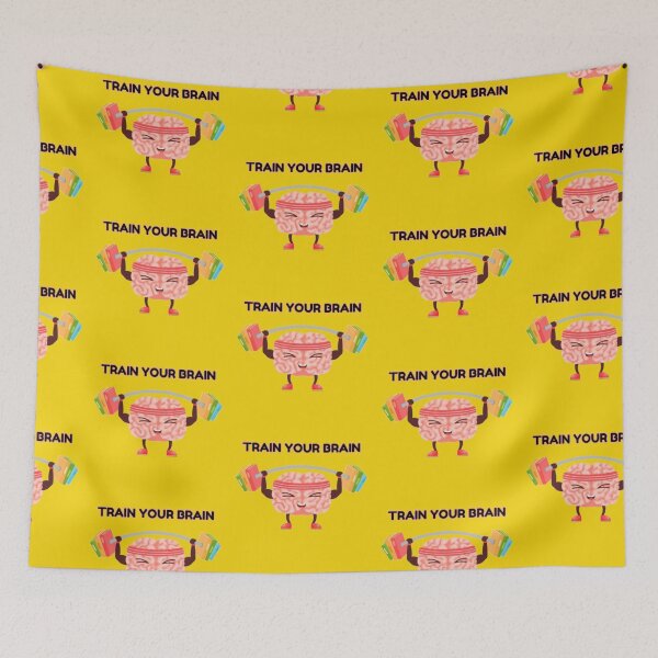 Item preview, National Train Your Brain Day designed and sold by vaske-bros.