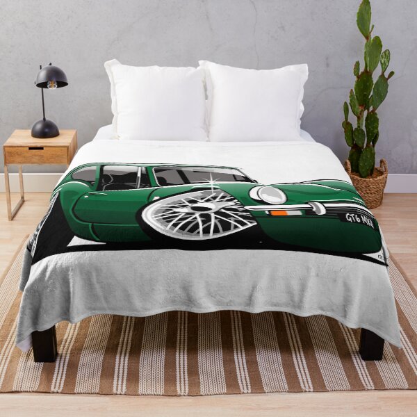 Item preview, Triumph GT6 mk 2 caricature British racing green designed and sold by car2oonz.