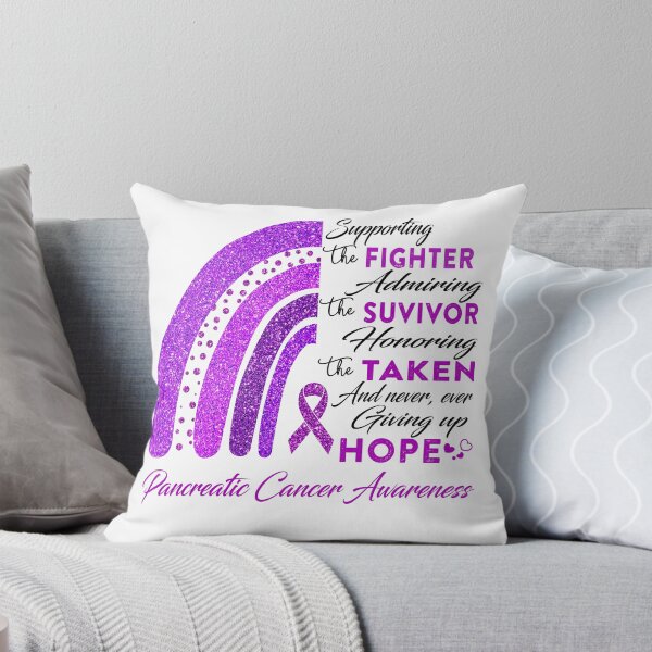 Item preview, Pancreatic Cancer Warrior Supporting Fighter  Awareness designed and sold by Gillosina.