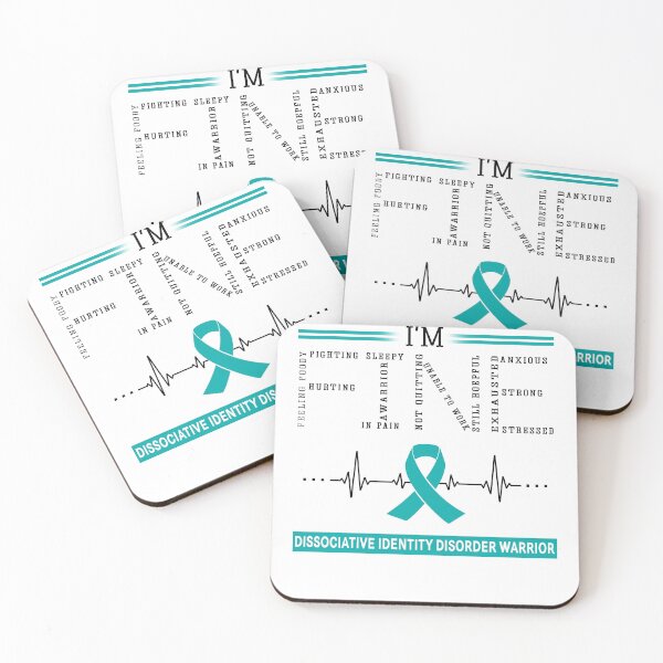 Item preview, I'm Fine Dissociative Identity Disorder Warrior Support Dissociative Identity Disorder Awareness Gifts designed and sold by rechardtee.