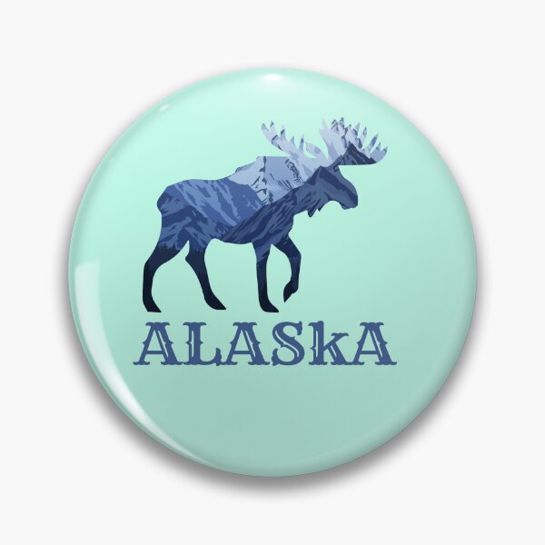 Item preview, Alaska Moose Snowy Mountain, Alaska Day Moose, Moose lover, Moose gift mama , Friends, Parents gifts designed and sold by JustGift.