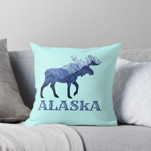 Item preview, Alaska Moose Snowy Mountain, Alaska Day Moose, Moose lover, Moose gift mama , Friends, Parents gifts designed and sold by JustGift.