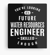 Water Resources Engineer Metal Print