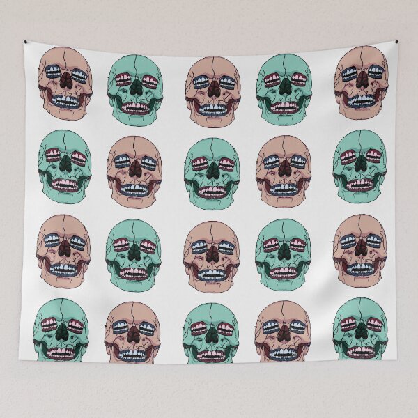 Item preview, Sandman: the Corinthian skull (mosaic version) designed and sold by RebelPurpleGirl.