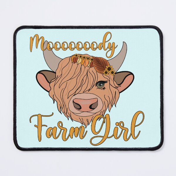 Item preview, Moody farm girl designed and sold by SaintsPlace.