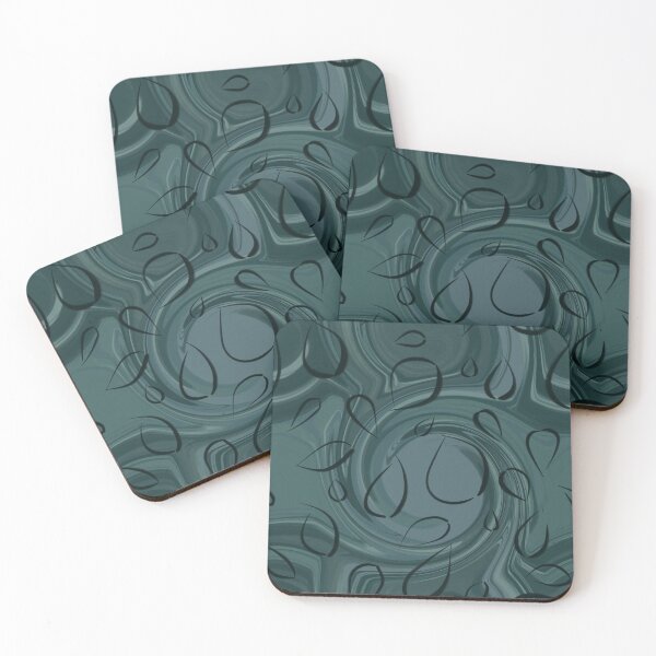 Item preview, Green Groovy Swirls designed and sold by DesignsByJaycee.