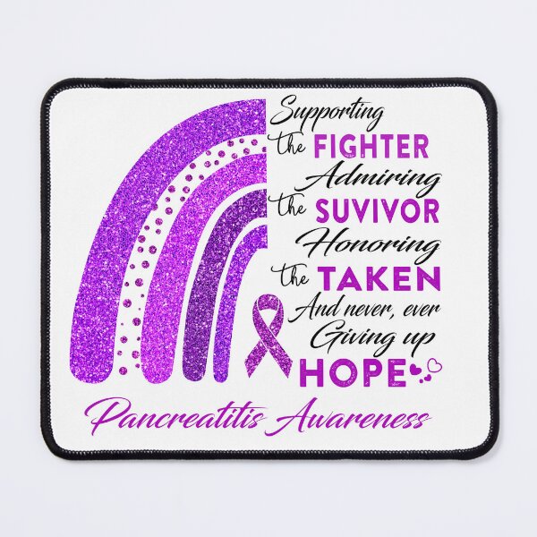 Item preview, Pancreatitis Warrior Supporting Fighter  Awareness designed and sold by Gillosina.