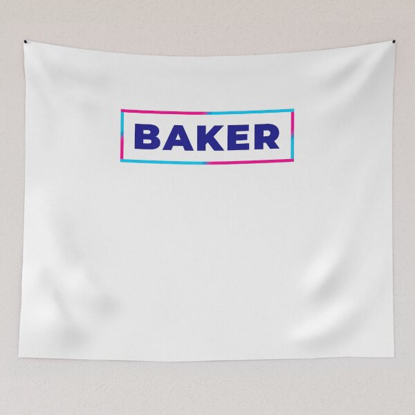 Item preview, Baker retro colorful frame designed and sold by SVPOD.