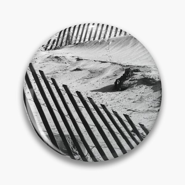 Item preview, Wind-Sculpted Sand With Weathered Wooden Fences designed and sold by DEC02.