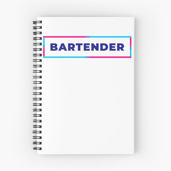 Item preview, Bartender retro colorful frame designed and sold by SVPOD.