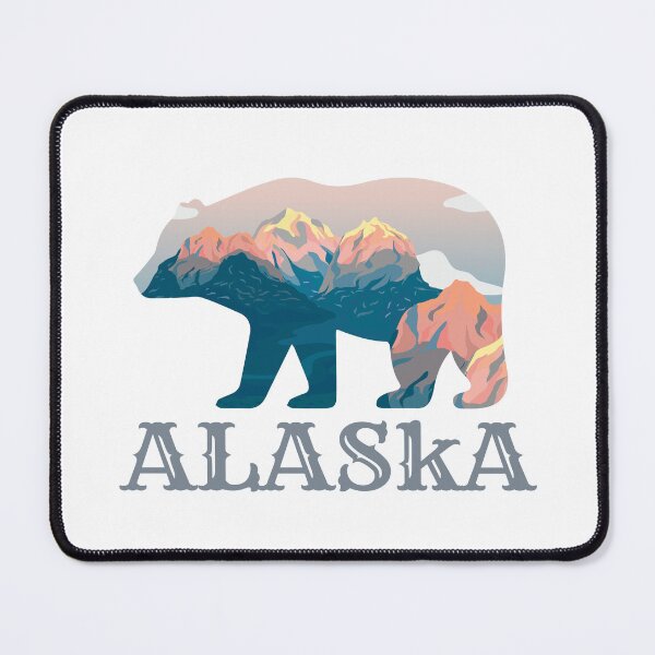 Item preview, Alaska Bear Snowy Mountain, Alaska Day Bear, Bear lover, Bear gift mama , Friends, Parents gifts designed and sold by JustGift.