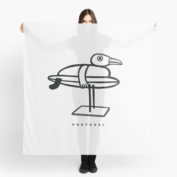Item preview, Lisboa surf Portugal Lisbon surfing surf cool seagull art  designed and sold by Tropical Blood.