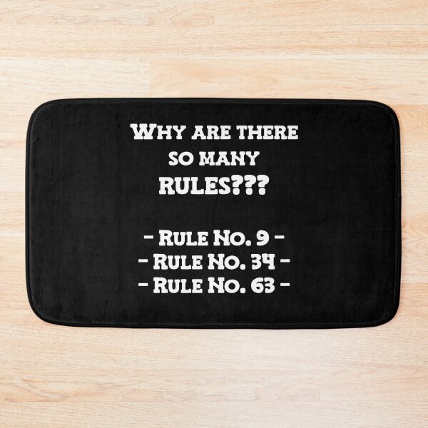Item preview, Too many rules designed and sold by L3610N.