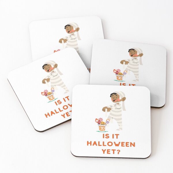 Item preview, Is It Halloween Yet | Trick or Treat | Boy in Mummy Costume Design designed and sold by WBP Mart.
