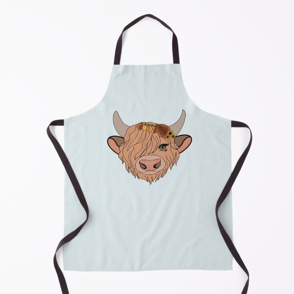 Item preview, Fall highland cow designed and sold by SaintsPlace.