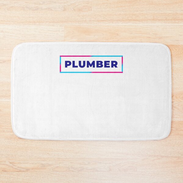 Item preview, Plumber retro colorful frame designed and sold by SVPOD.