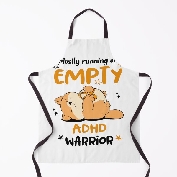 Item preview, Mostly running on Empty ADHD Warrior designed and sold by ElizabethS809.